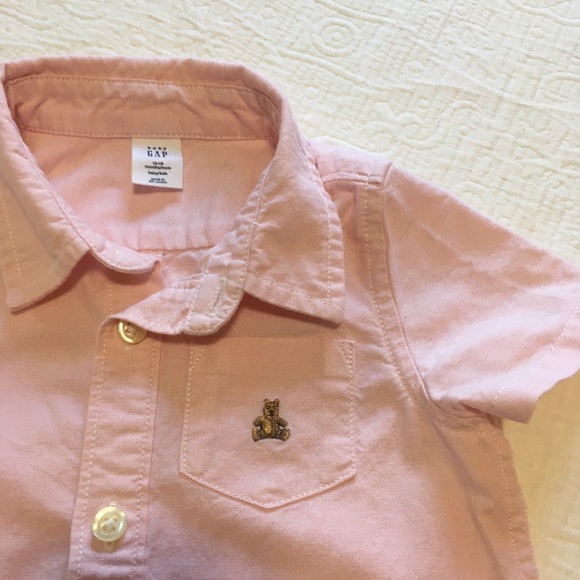 12-18m (4/$20) Button-Down Style Romper - Picture 2 of 8